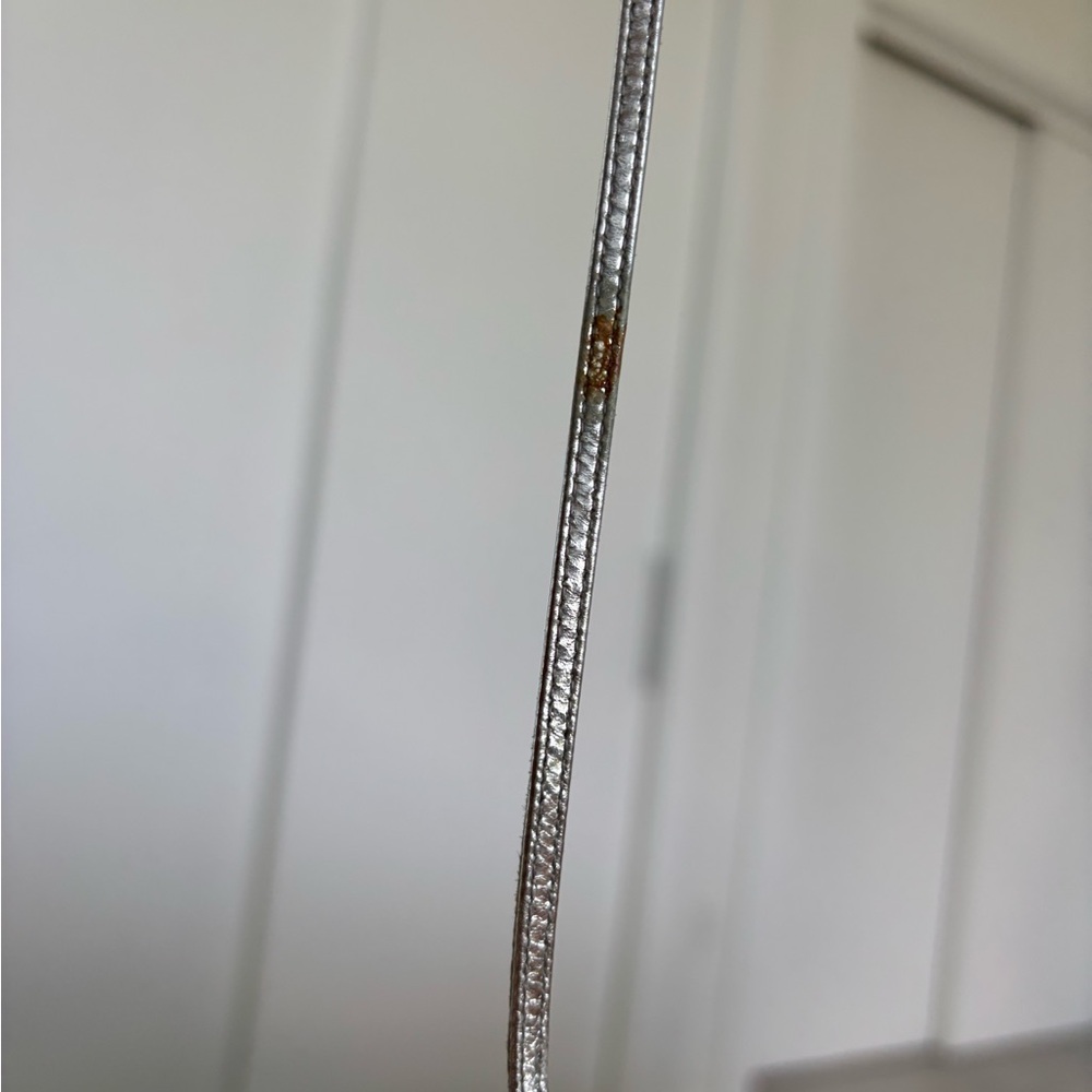 Kate Spade Silver Strappy Heels - Picture 7 of 7